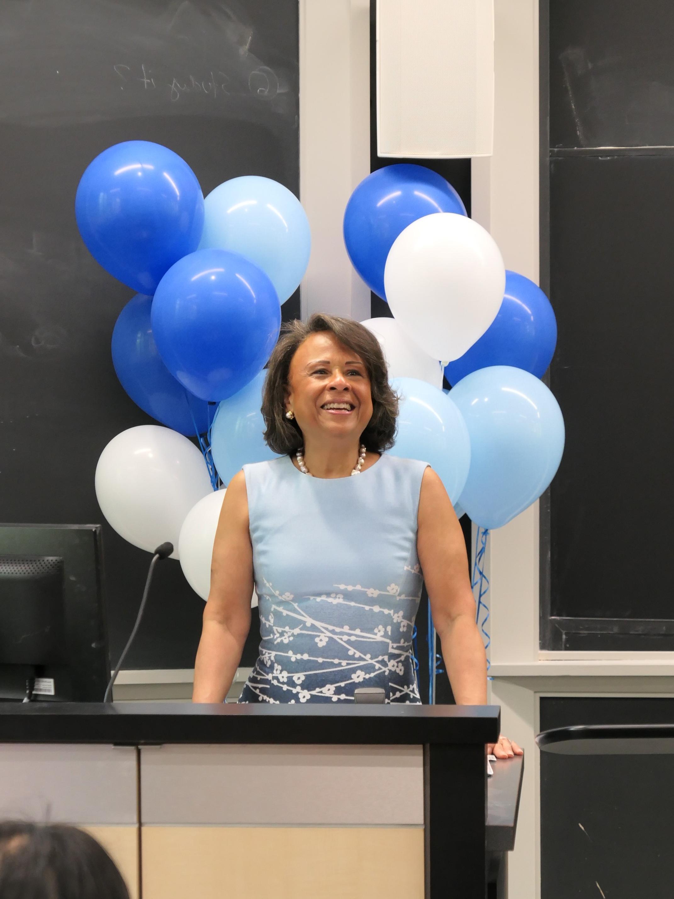 Photo of Paula A. Johnson, Wellesley College President